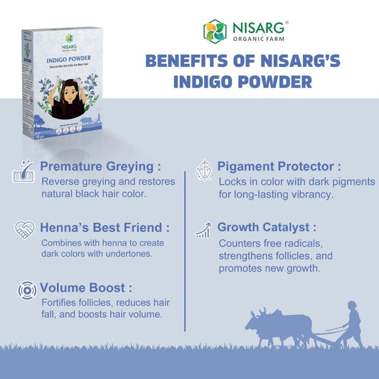 Natural Indigo Leaf Powder