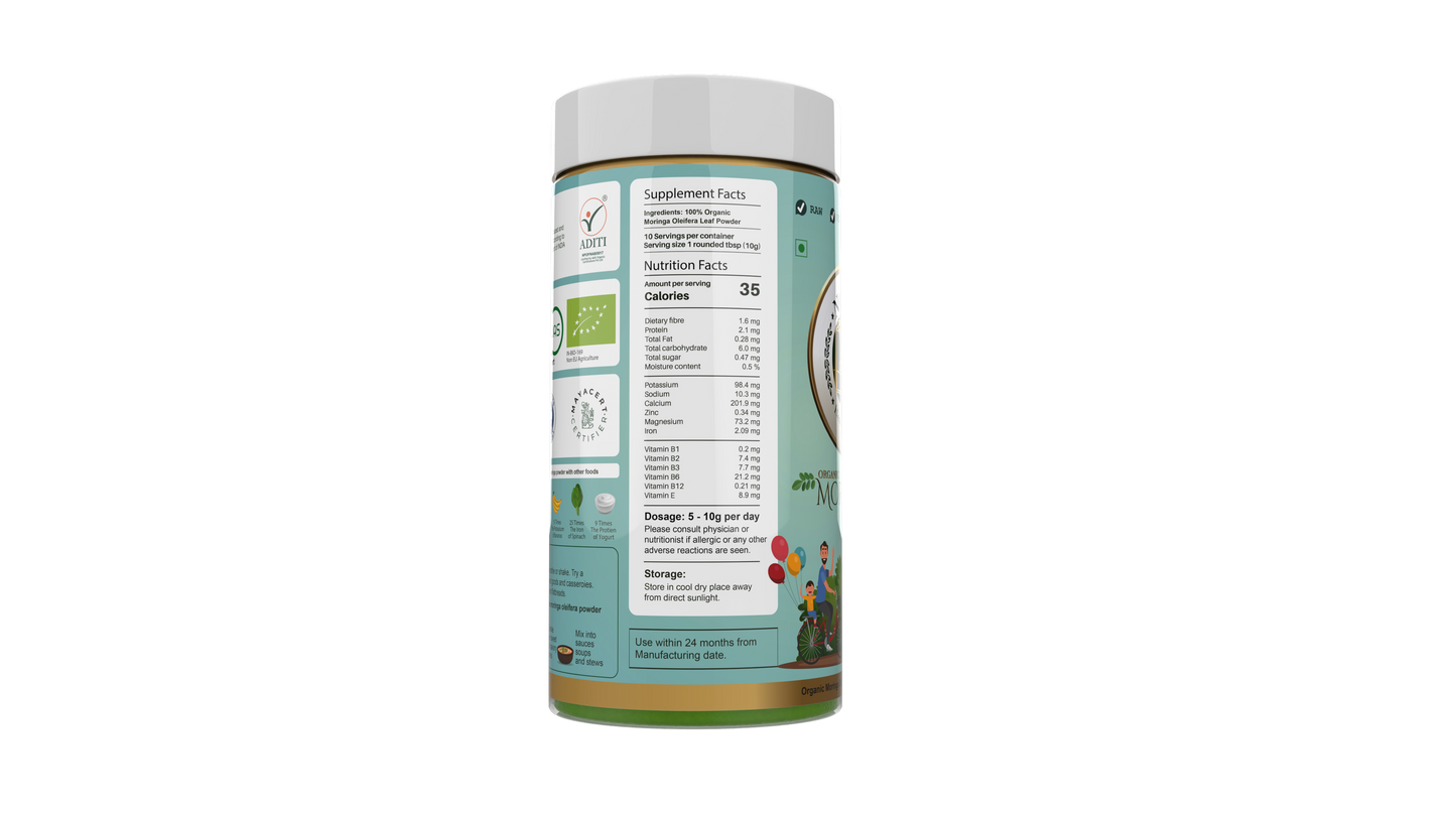 Organic Moringa Powder