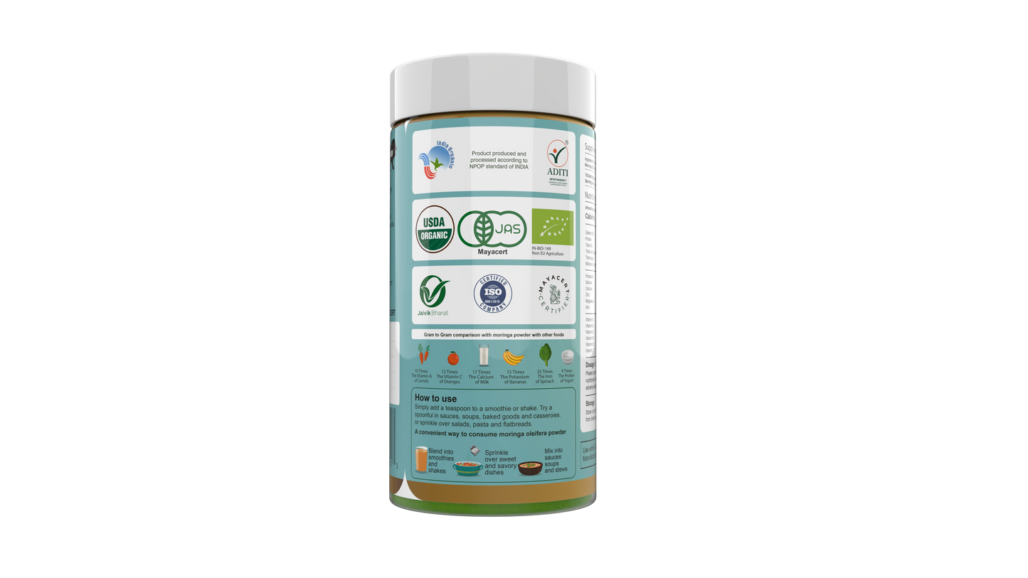 Organic Moringa Powder