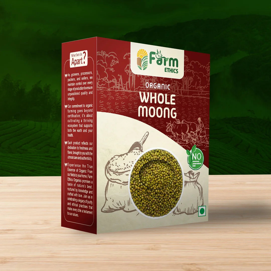 Organic Whole Moong