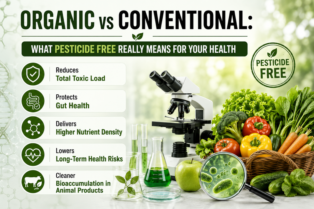 Organic vs Conventional What Pesticide Free Really Means for Your Health