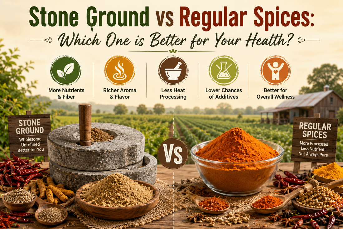 Stone Ground vs Regular Spices Which One is Better for Your Health