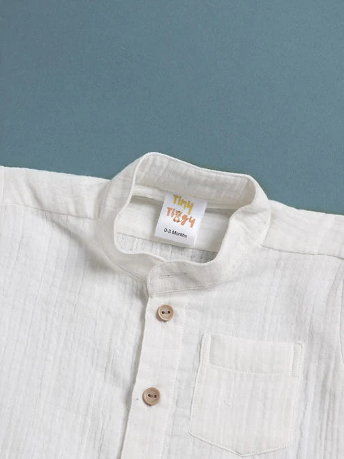 Premium Double Gauze Cotton Boy Co-ord Set - Ultra Soft and Breathable fabric