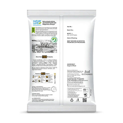 Organic Whole Wheat Flour 750 GM