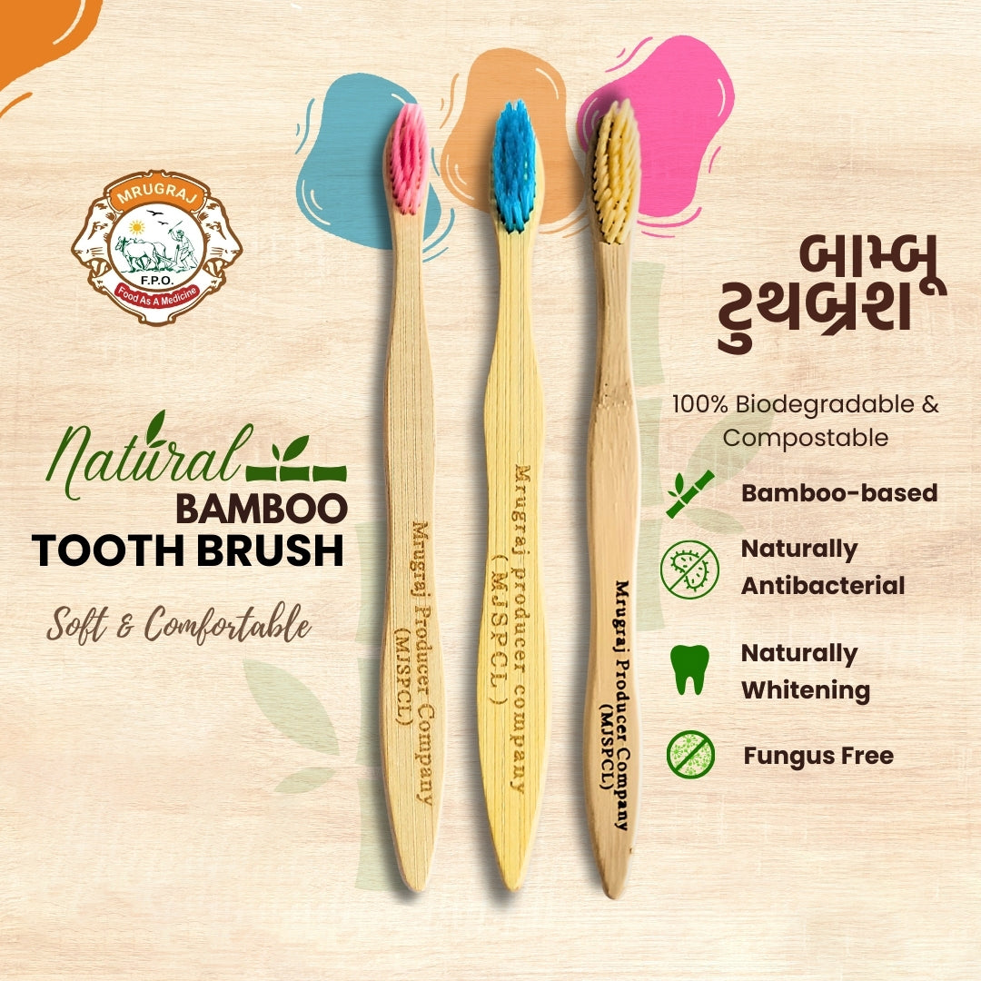 Natural Bamboo Tooth Brush