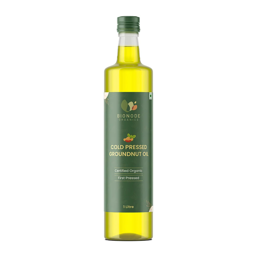 Bionode Organic Cold Pressed Groundnut Oil