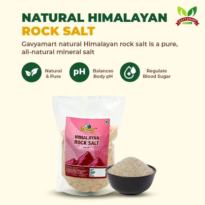 Gavyamart Natural Himalayan Rock Salt