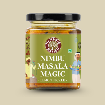 NIMBU MASALA MAGIC (Lemon Pickle)