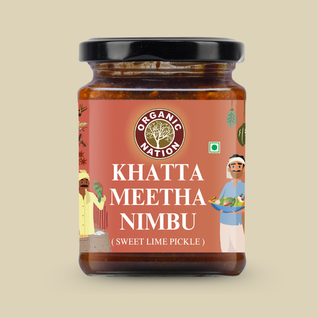 KHATTA MEETHA NIMBU (Sweet Lemon Pickle)