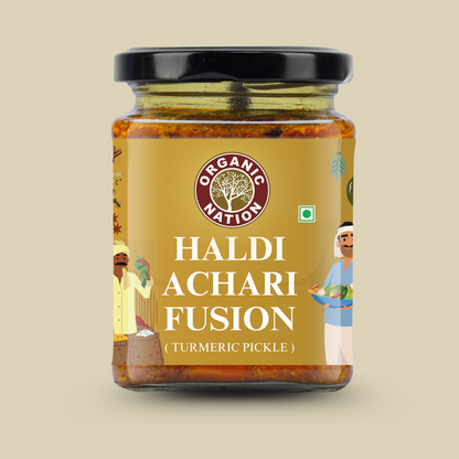 HALDI ACHARI FUSION (Turmeric Pickle)