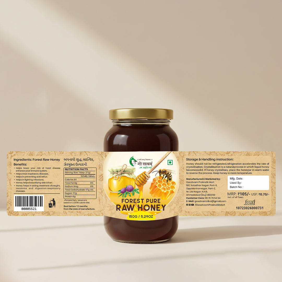 Forest Pure Raw Honey 150 GM