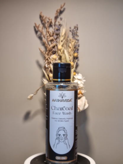 Aabhaveda Charcoal Face Wash