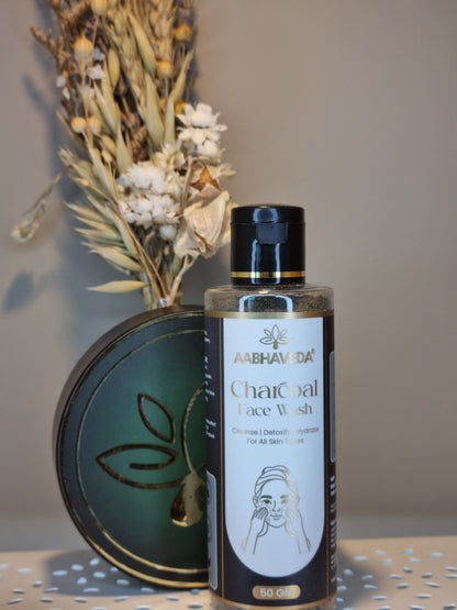 Aabhaveda Charcoal Face Wash