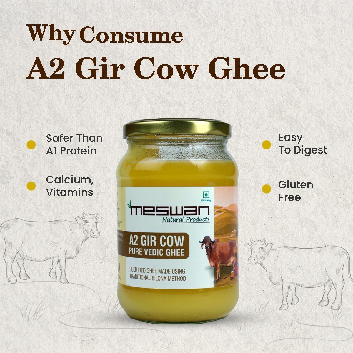 Meswan Natural Gir Cow Ghee