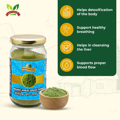 Gavyamart Organic Wheatgrass Powder