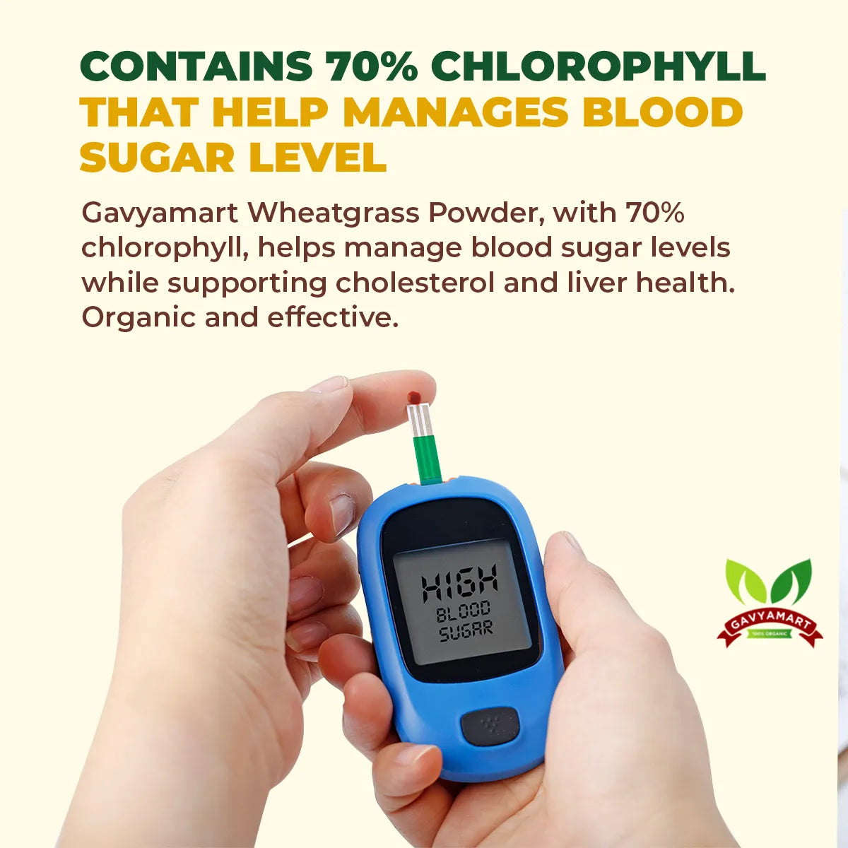 Gavyamart Organic Wheatgrass Powder