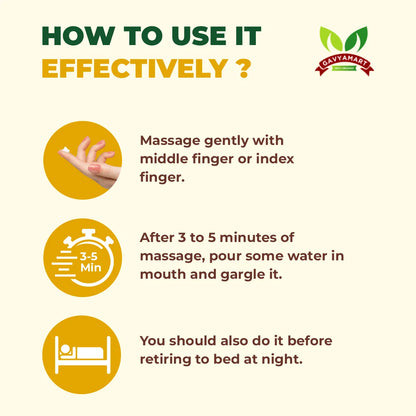 Gavyamart Kamdhenu Gomay Dantmanjan