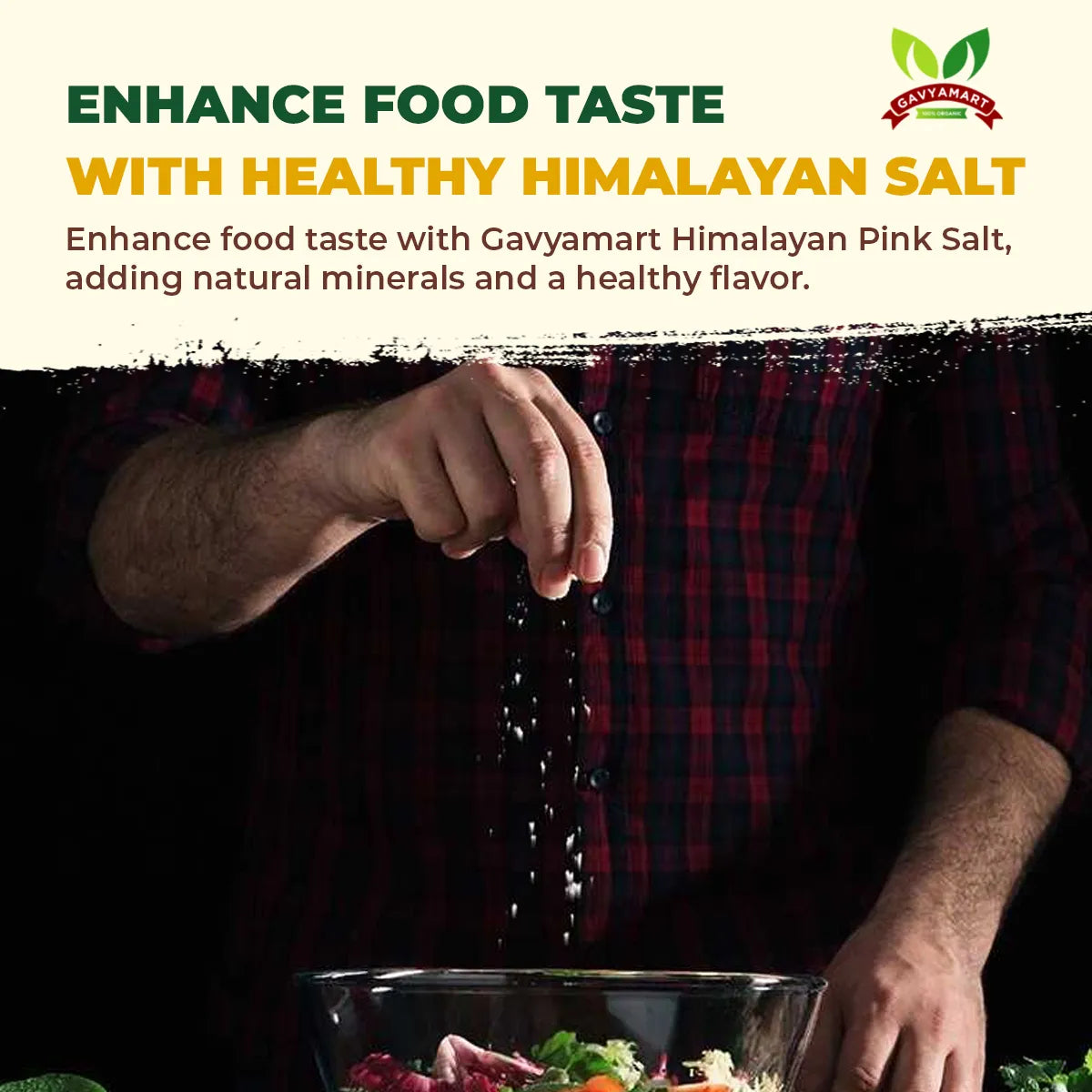 Gavyamart Natural Himalayan Rock Salt