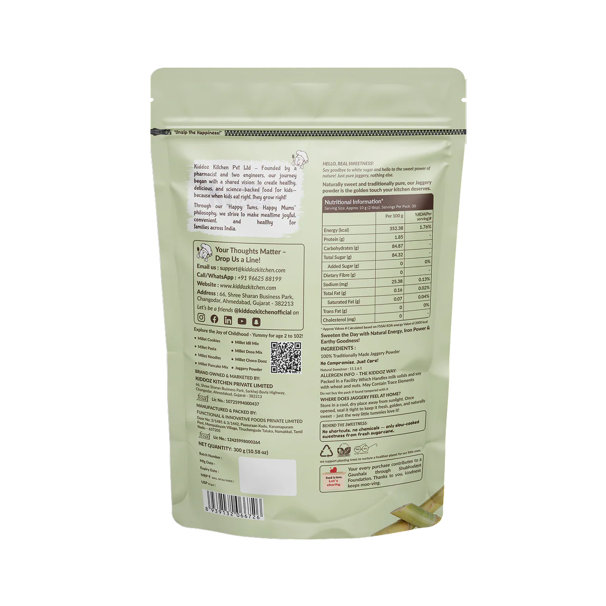 Kiddoz Kitchen Natural Jaggery Powder