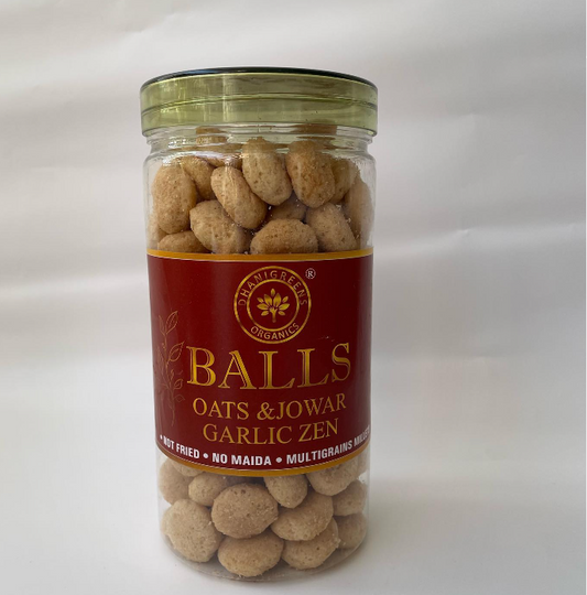 Oats Jowar and garlic Zen balls