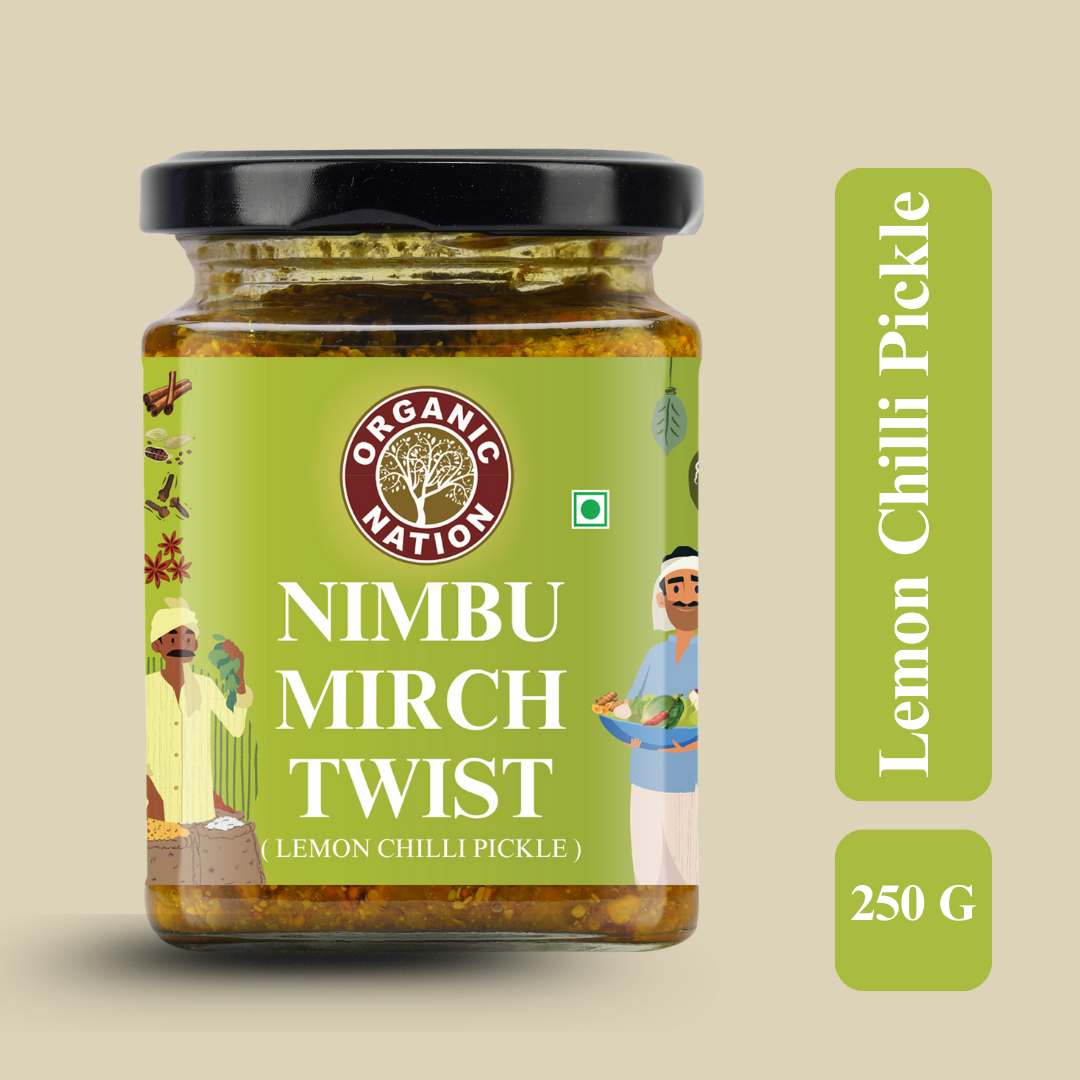 NIMBU MIRCH TWIST (Lemon Chilli Pickle)