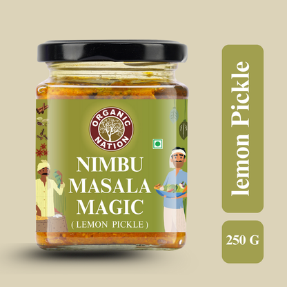 NIMBU MASALA MAGIC (Lemon Pickle)