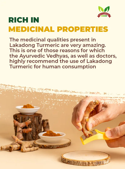 Gavyamart Lakadong Turmeric