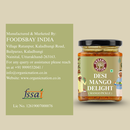 DESI MANGO DELIGHT (Mango Pickle)