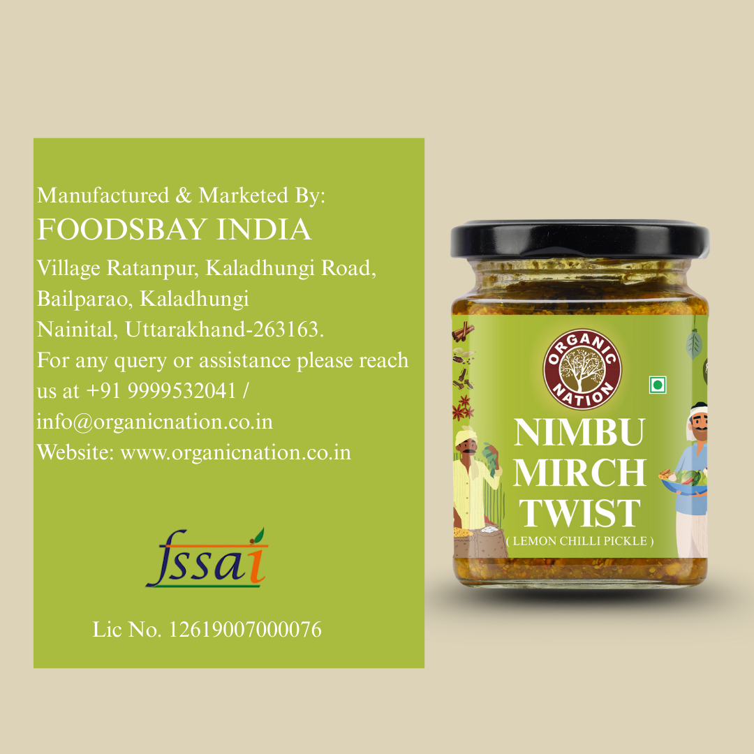 NIMBU MIRCH TWIST (Lemon Chilli Pickle)