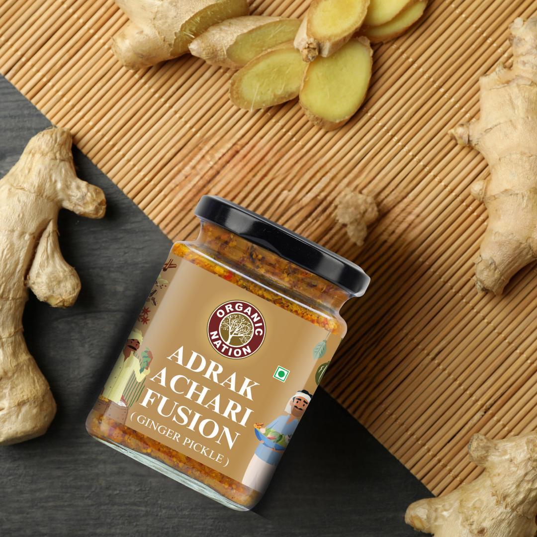 ADRAK ACHARI FUSION (Ginger Pickle)