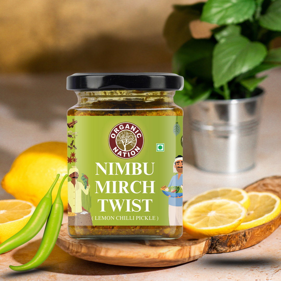 NIMBU MIRCH TWIST (Lemon Chilli Pickle)