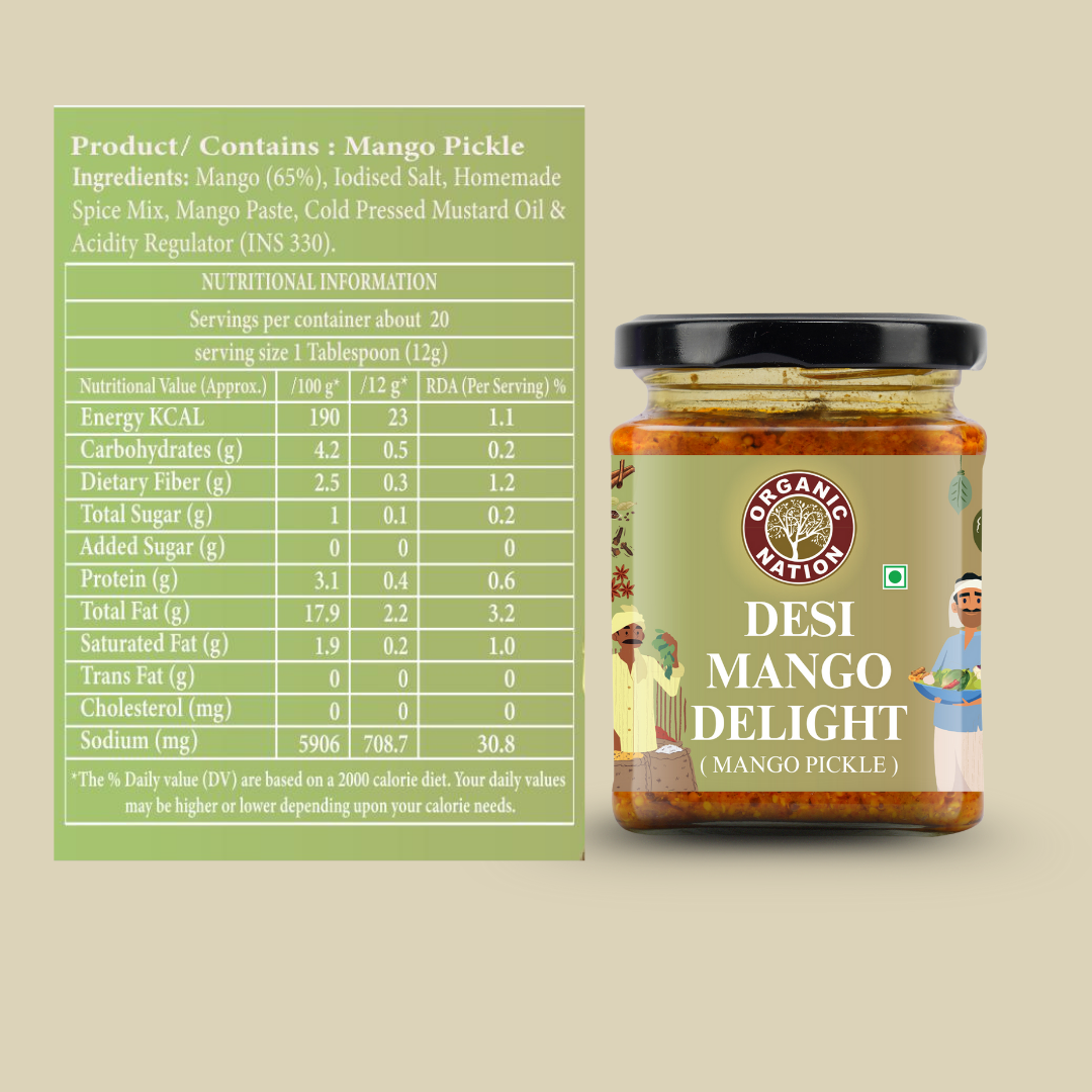 DESI MANGO DELIGHT (Mango Pickle)