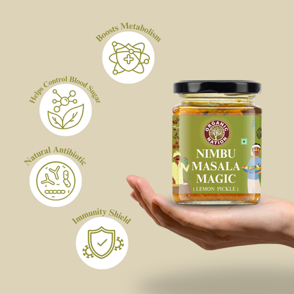 NIMBU MASALA MAGIC (Lemon Pickle)