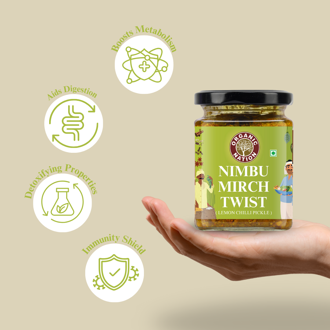 NIMBU MIRCH TWIST (Lemon Chilli Pickle)