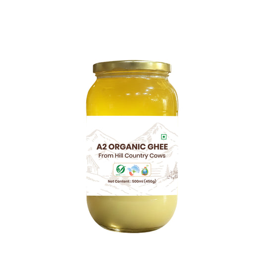 A2 Organic Pahadi Cow Ghee 500 ML