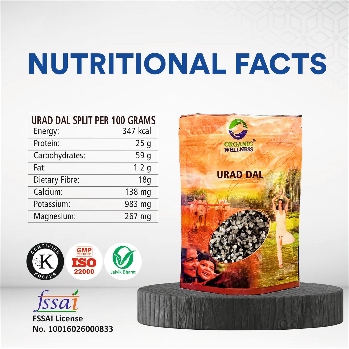 Urad Dal Split
