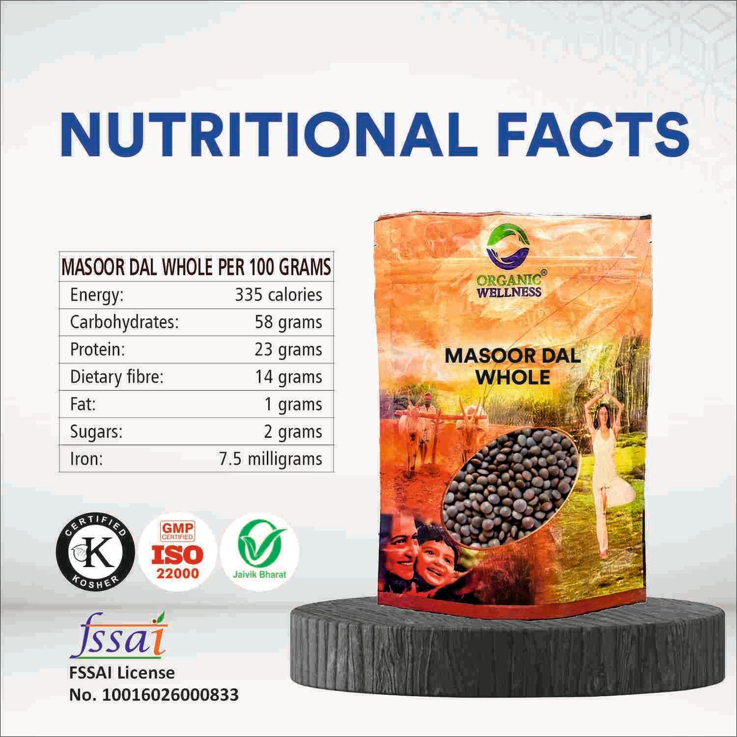 Masoor Dal Whole