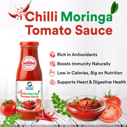 Organic Wellness Chilli Moringa Tomato Sauce