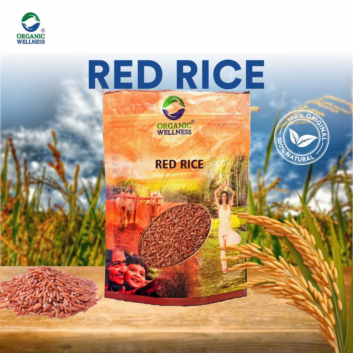 Organic Wellness Red Rice