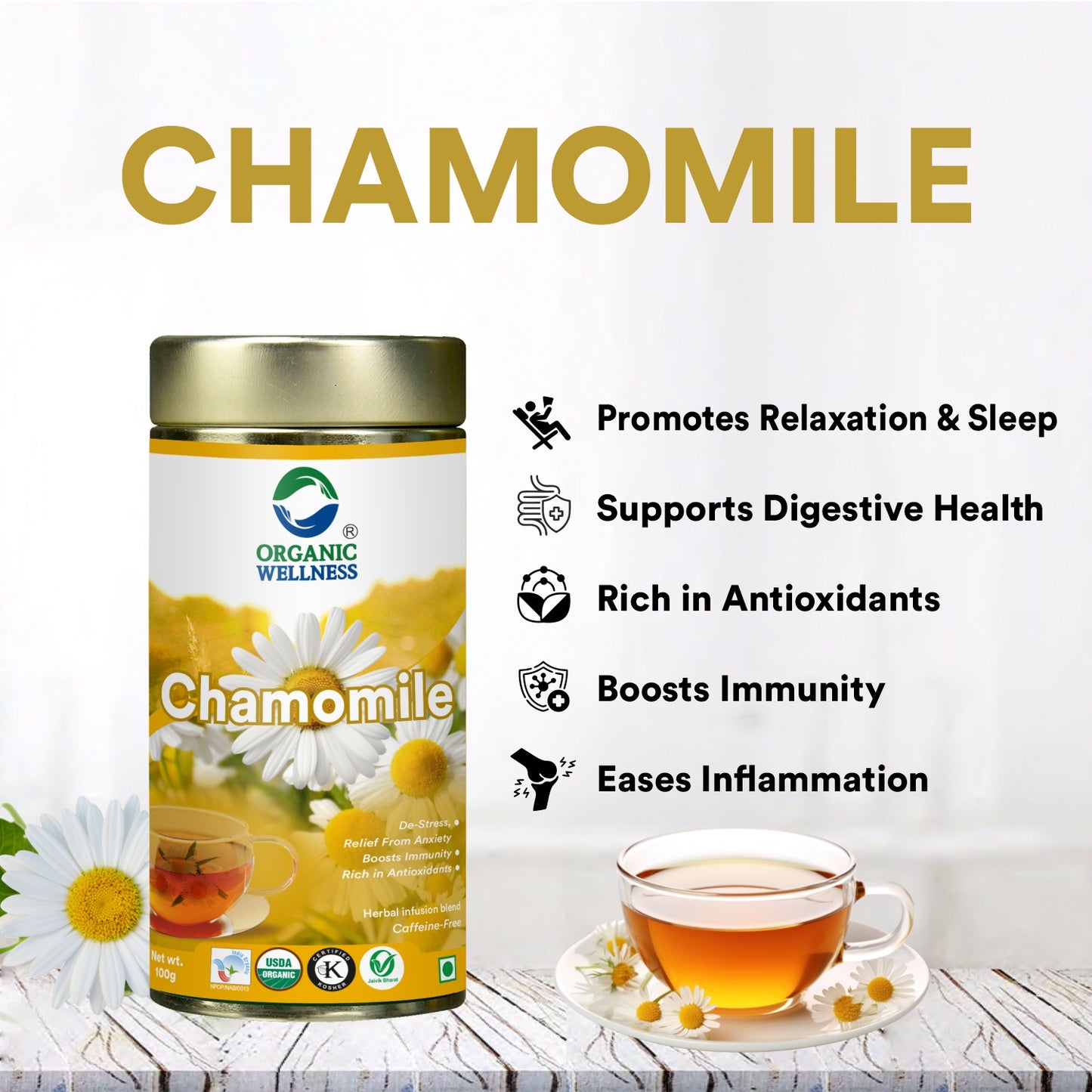 Organic Wellness Chamomile Tea