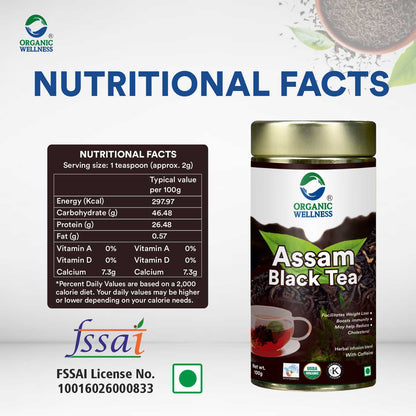 Organic Wellness Assam Black Tea