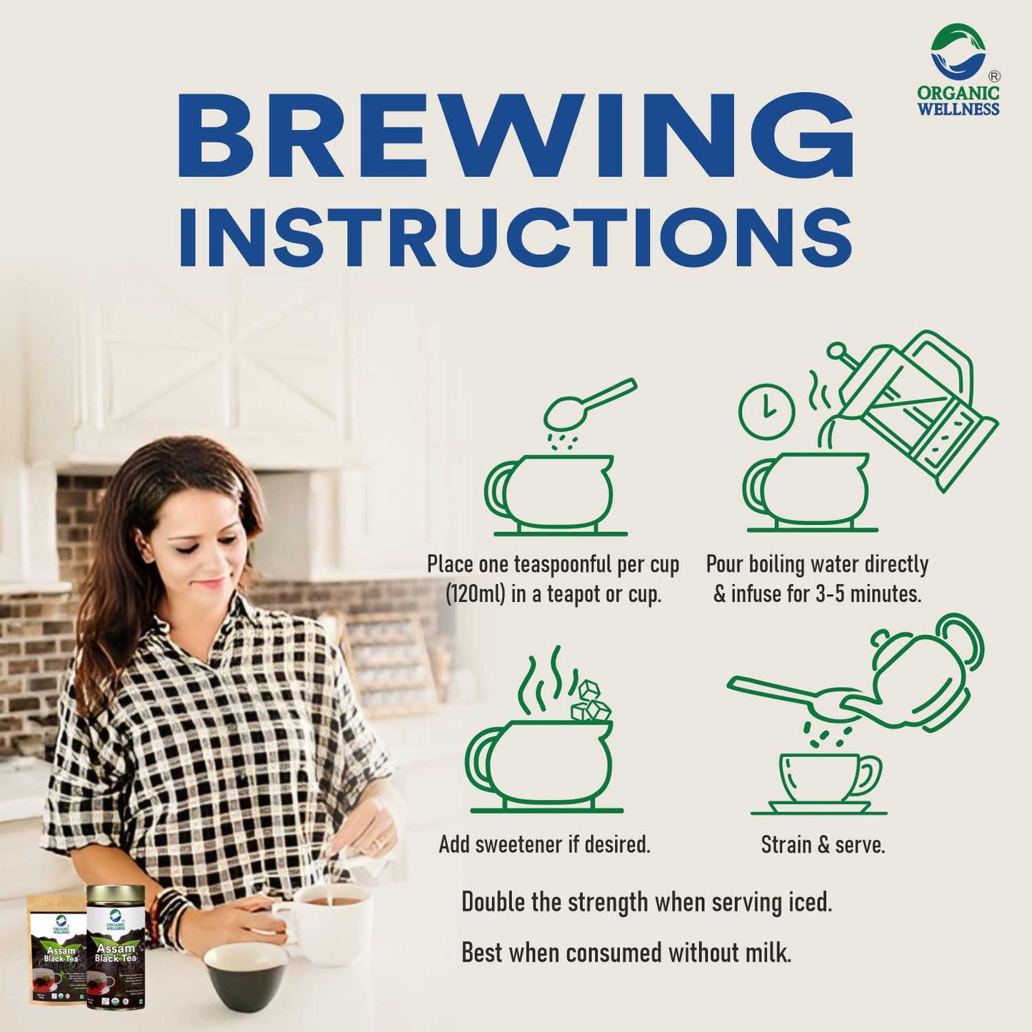 Organic Wellness Assam Black Tea