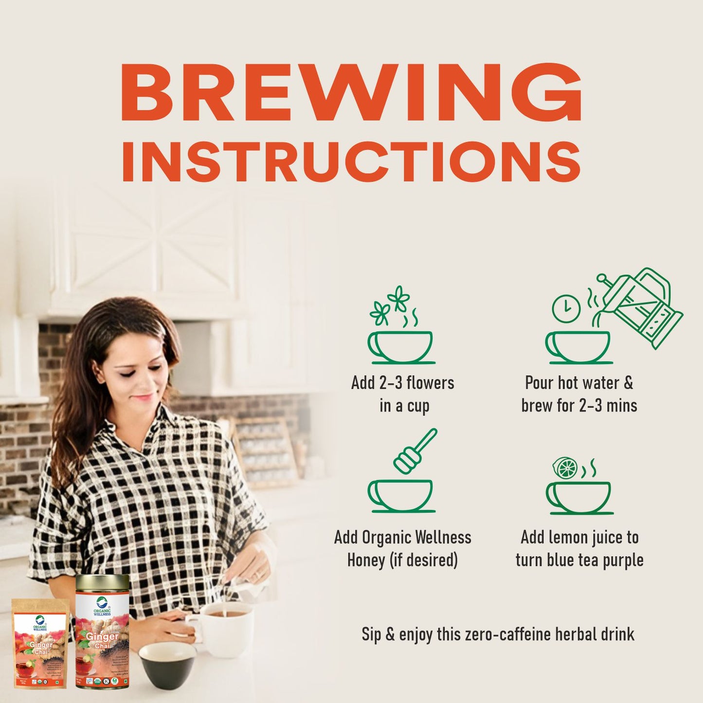 Organic Wellness Ginger Chai