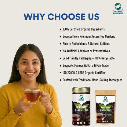 Organic Wellness Assam Black Tea