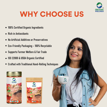 Organic Wellness Ginger Chai