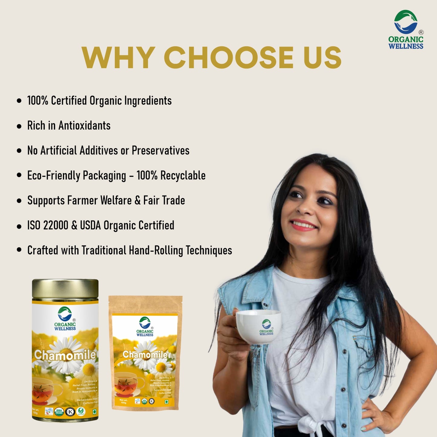 Organic Wellness Chamomile Tea