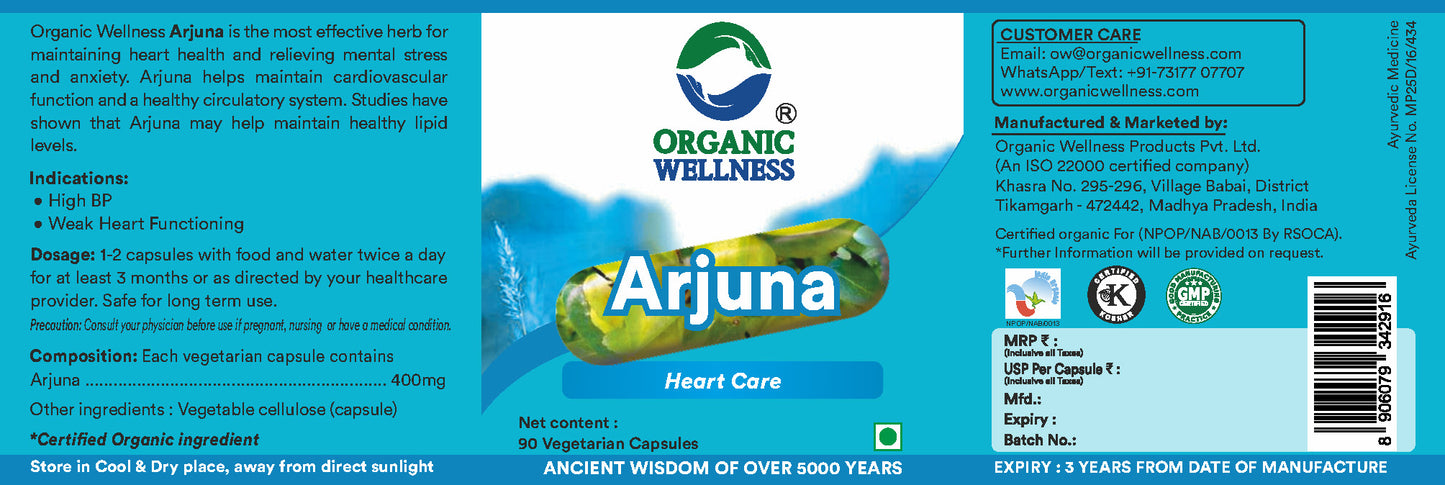 Arjuna 90 Capsules