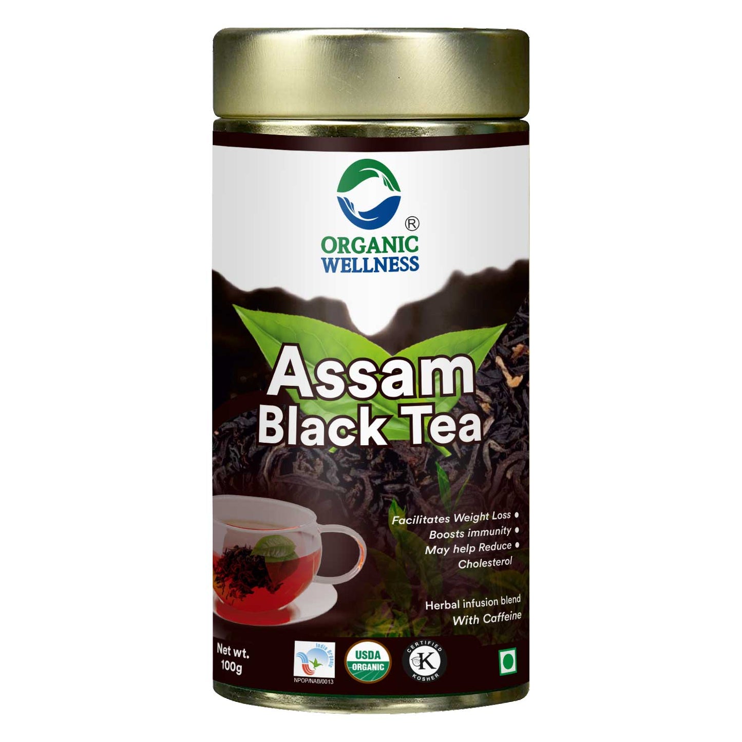 Organic Wellness Assam Black Tea