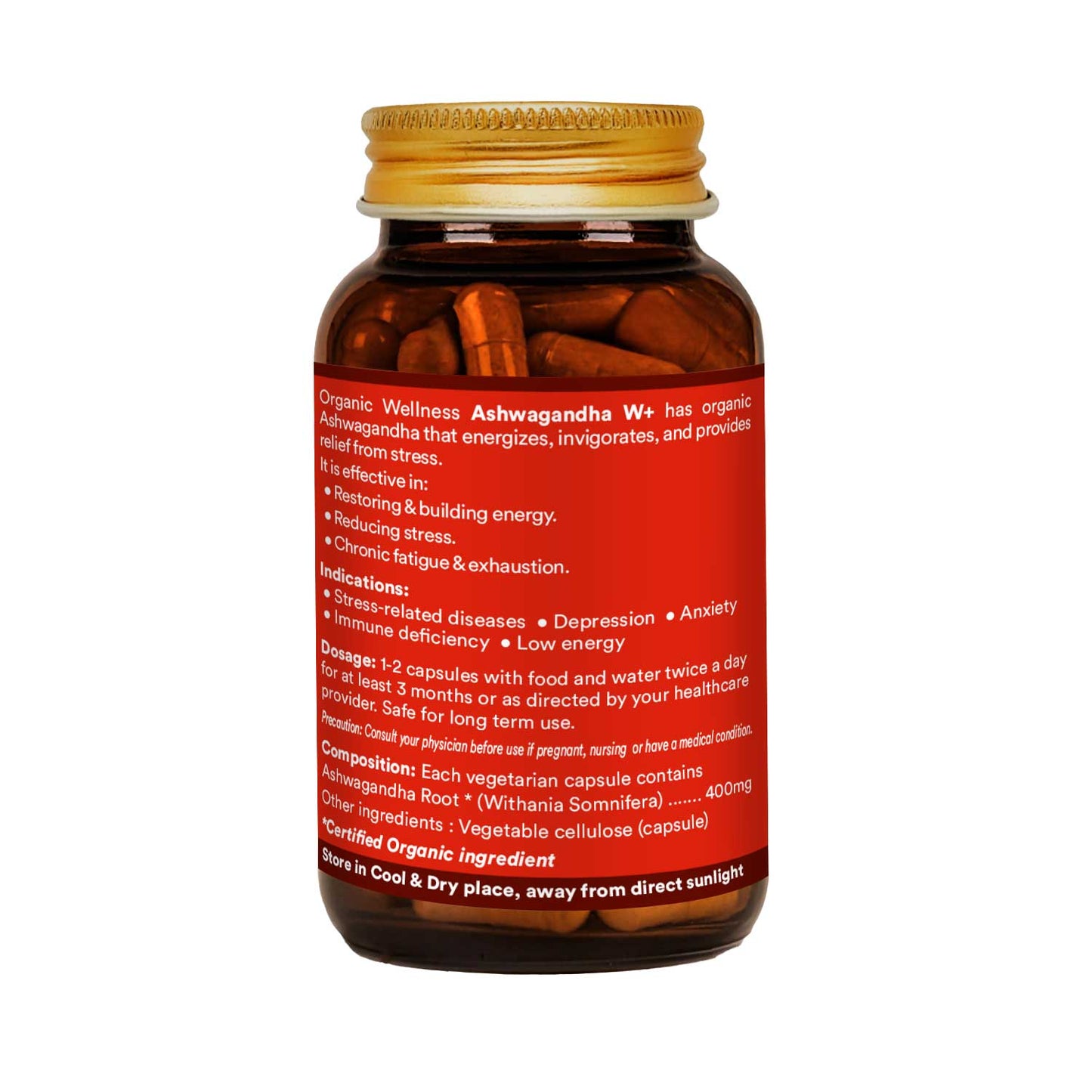 Organic Ashwagandha Capsule