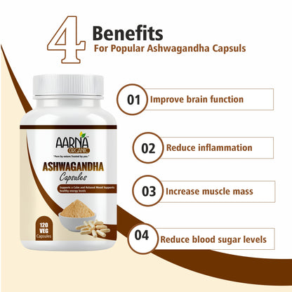 Aarna Organic Ashwgandha Capsules